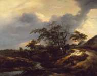 Jacob van Ruisdael - Landscape with Dunes